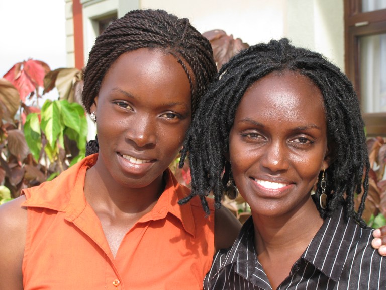 Two Ugandan Ladies - click on the photo for morel